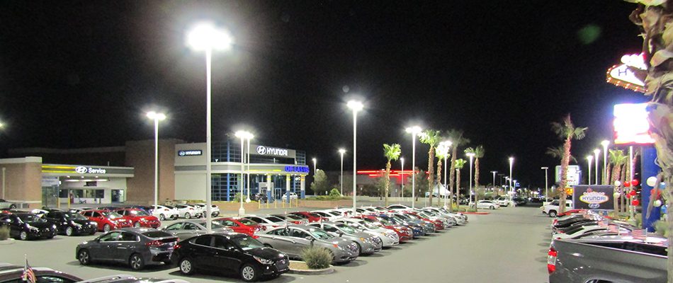 LED Lighting for Car Dealerships